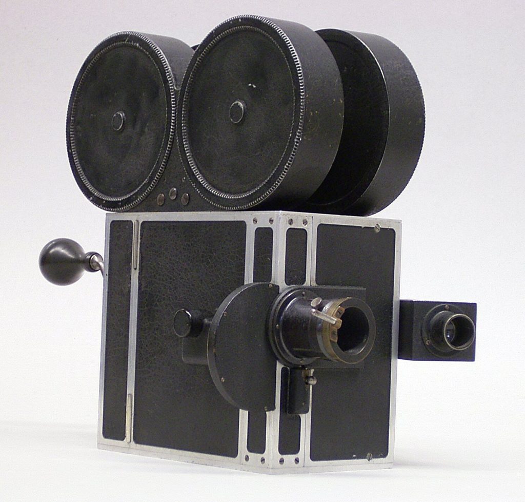 Strahlenteiler-Film-Kamera "Tricolor", 16 mm, Tricola Inc. San Francisco, 1922