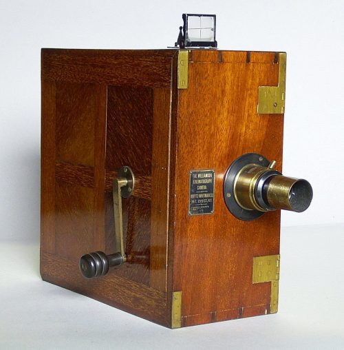 Williamson Kinematograph Camera
35 mm, Hersteller: Williamson, Butcher & Sons Ltd.