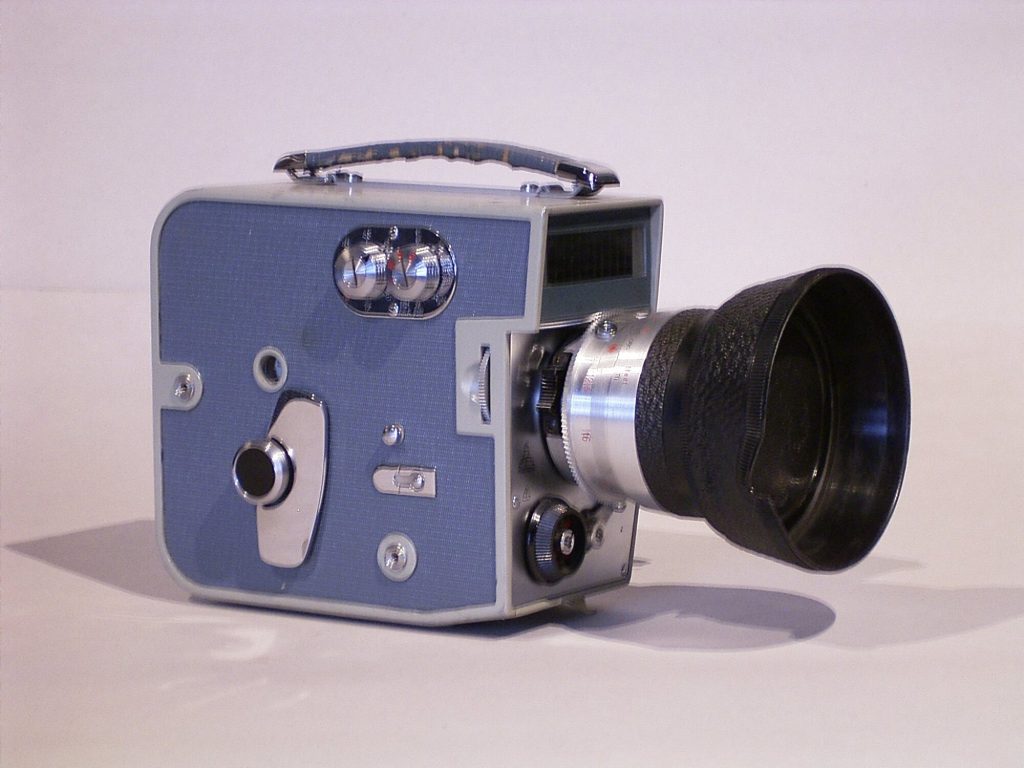 Kamera Pentaflex 8, 8 mm, Hersteller: VEB Kinowerke Dresden, 1958