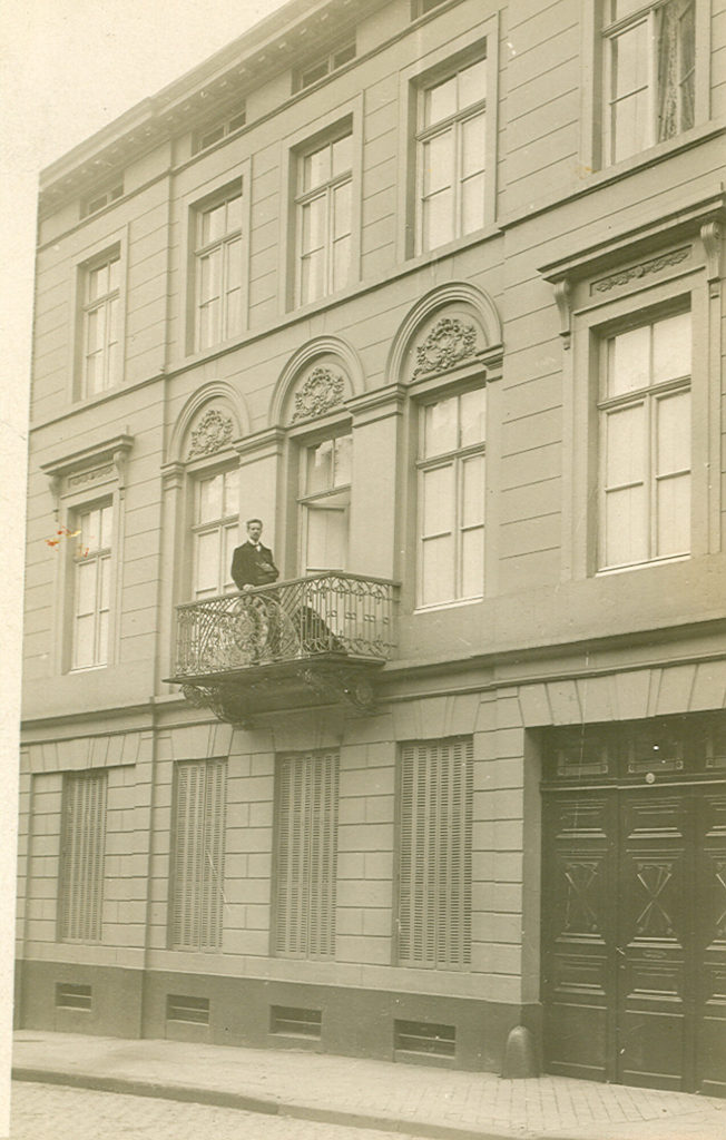 Laurenz Heinrich Hetjens'  Wohnhaus in Aachen