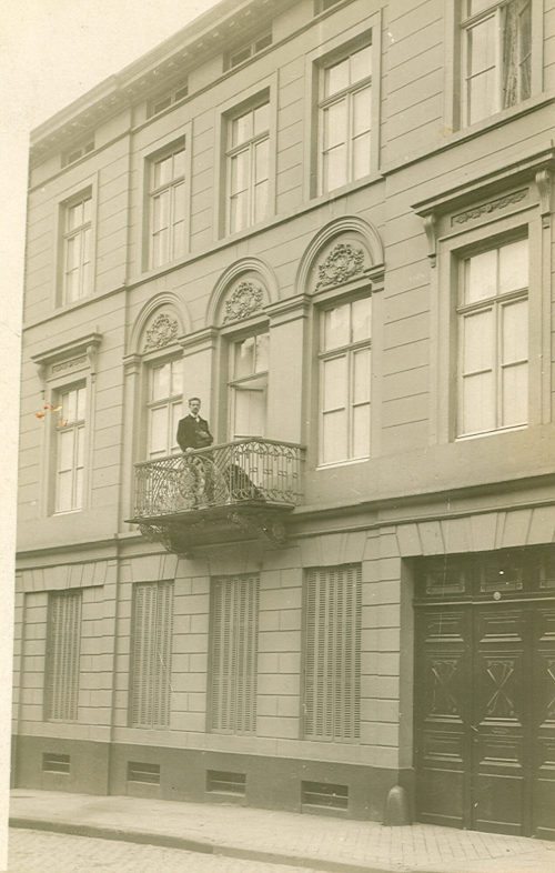 Laurenz Heinrich Hetjens'  Wohnhaus in Aachen