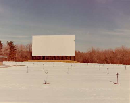 Barnaby Evans (Künstler*in), Plainville Autokino, Plainville, MA, 1978