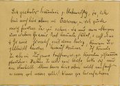 Postkarte von Lisa Wenge an Grete von Urbanitzky, Rückseite