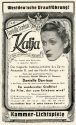 Werbeanzeige für den Film "Katja, die ungekrönte Kaiserin" in dem Kammer-Lichtspielen Duisburg, ...