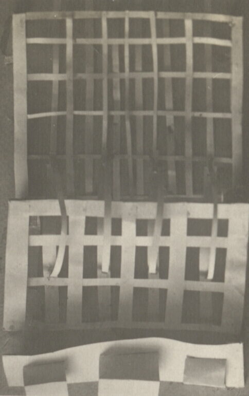 Vkhutemas Workshops (Künstler*in), Ohne Titel (Architekturstudie IV-5-21; Eine Übung zur rhythmischen Komposition auf der Oberfläche), 1920–1929