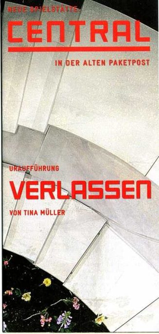 Programmheft "Verlassen" von Tina Müller