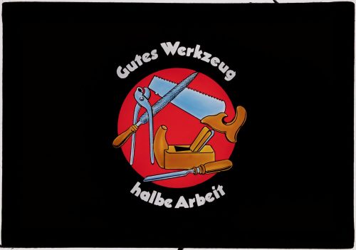 Glasdia, Werbung - Werkzeuge zur Bearbeitung von Holz und Metall, ca. Anfang 20. Jahrhundert