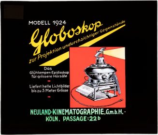 Ed. Liesegang, Globoskop Modell 1924, 1924