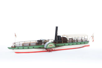 Fährboot "Hermann Bonn", 19. Jh.