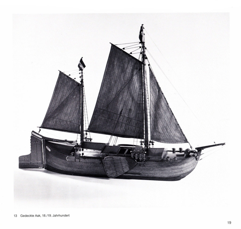 Gedeckte Aak 18./19. Jh.