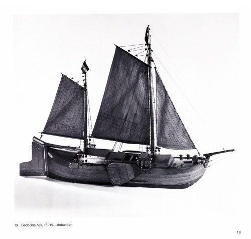 Gedeckte Aak 18./19. Jh.