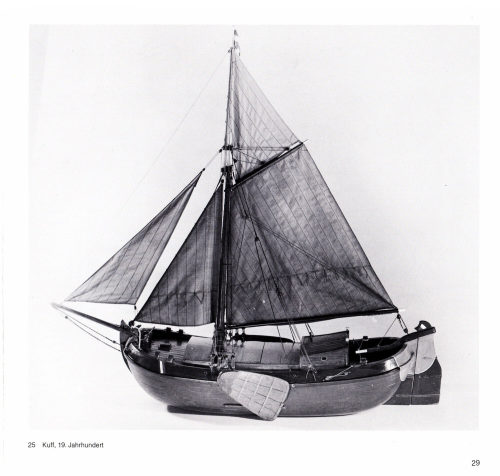 Kuff-Tjalk, holländische, 19. Jh.