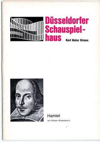 Programmheft "Hamlet" von William Shakespeare