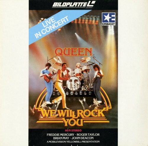 WE WILL ROCK YOU: QUEEN LIVE IN CONCERT, 1986