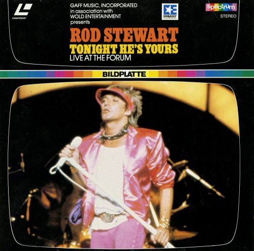 ROD STEWART: TONIGHT HE'S YOURS, 1982