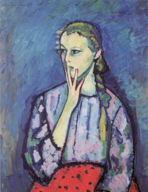 Alexej von Jawlensky (Künstler*in), Mädchenbildnis, 1909