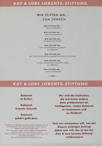 Kay und Lore Lorentz Stiftung