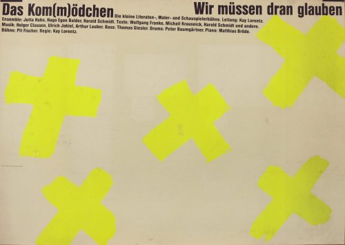 Uwe Loesch (Gestaltung), Wir müssen dran glauben, 1985