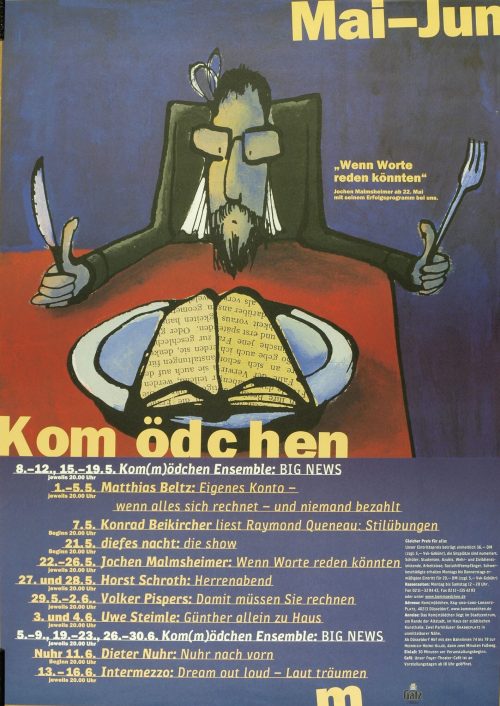 unikom Köln (Gestaltung), Kom(m)ödchen Mai - Juni [2001], 2001