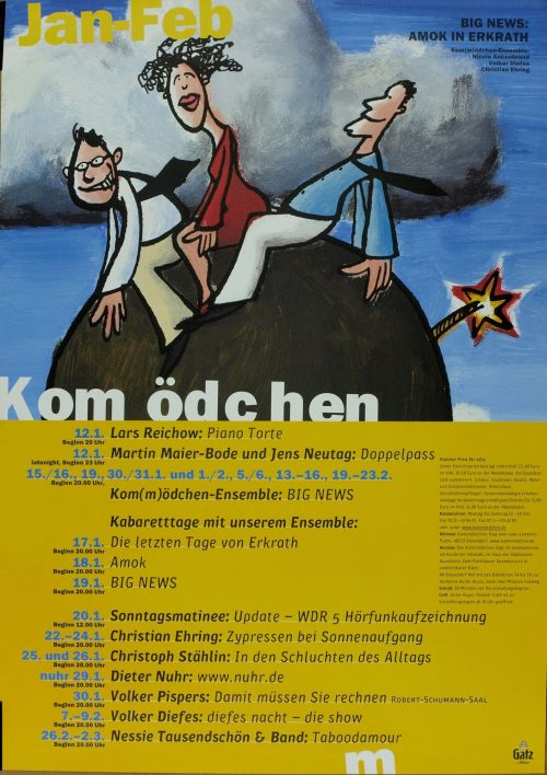 kreativfeld (Gestaltung), Kom(m)ödchen Jan. - Feb. [2002], 2002