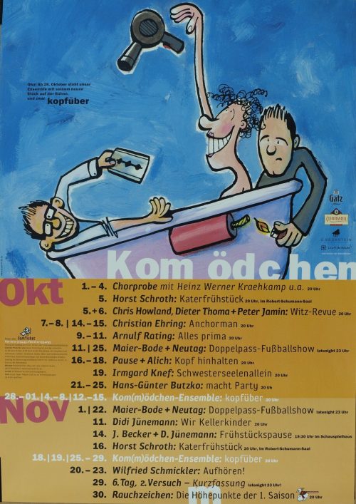 kreativfeld (Gestaltung), Kom(m)ödchen Okt. - Nov. [2003], 2003