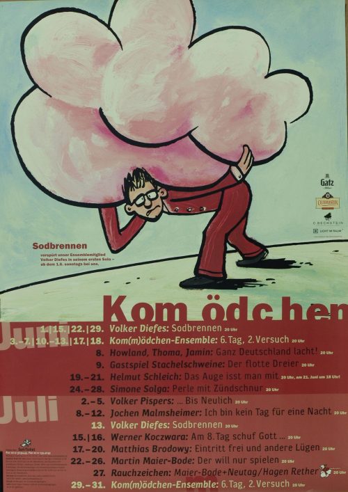 kreativfeld (Gestaltung), Kom(m)ödchen Jun. - Jul. [2003], 2003