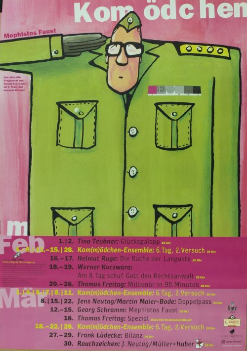 kreativfeld (Gestaltung), Kom(m)ödchen Feb. - März [2003], 2003