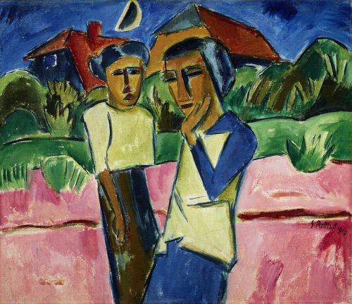 Karl Schmidt-Rottluff (Künstler*in), Juniabend, 1919