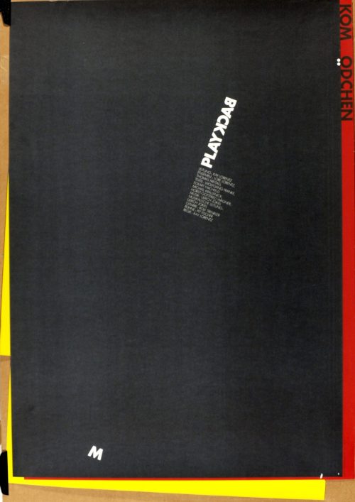 Uwe Loesch (Gestaltung), Playback, 1982