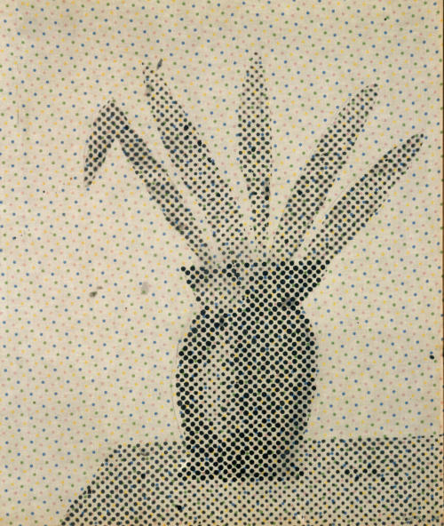 Sigmar Polke (Künstler*in), Ohne Titel (Vase II), 1965