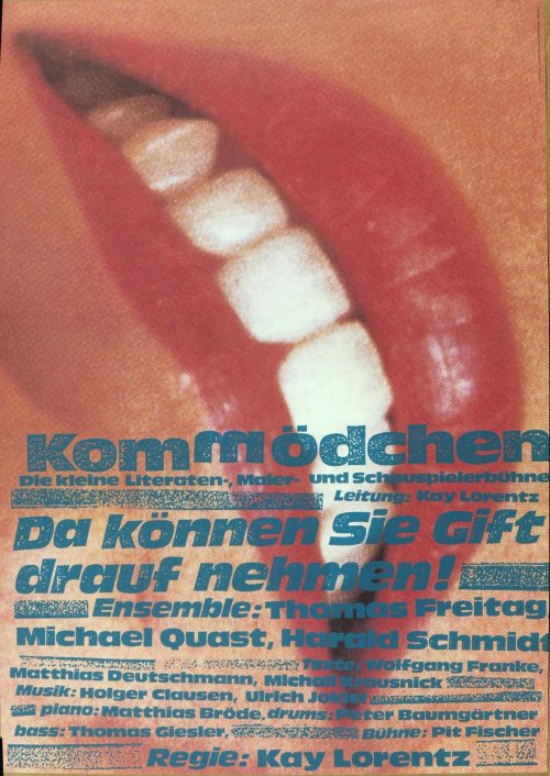 Uwe Loesch (Gestaltung), Da können Sie Gift drauf nehmen!, 1984