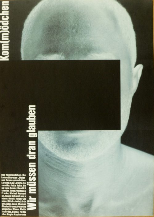 Uwe Loesch (Gestaltung), Wir müssen dran glauben, 1985