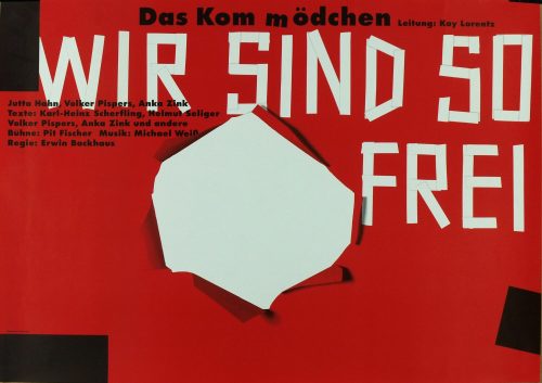 Uwe Loesch (Gestaltung), Wir sind so frei, 1990