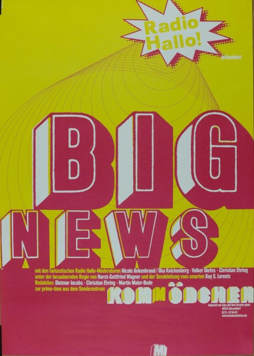 unikom Köln (Druck), Big News, 2001