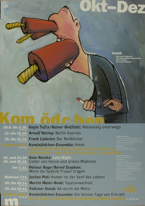 unikom Köln (Gestaltung), Kom(m)ödchen Okt. - Dez. [1999], 1999