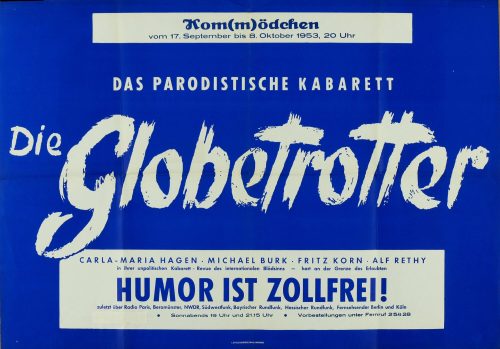 Die Globetrotter (Beteiligte Körperschaft), Humor ist zollfrei, 1953