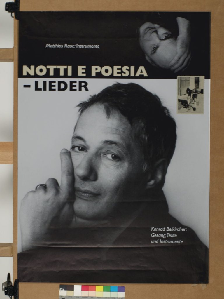 Notti e Poesia - Lieder