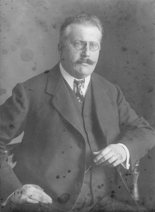 Porträt von Julius Bittner (1874-1939), ca. 1911