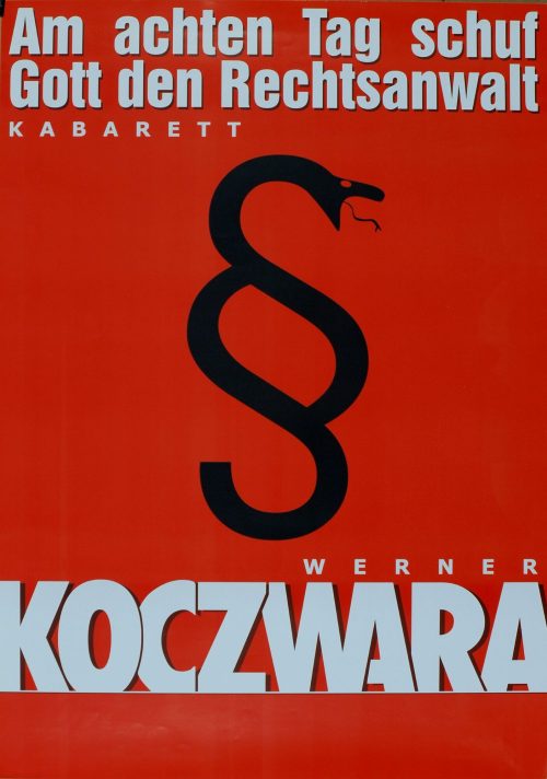 Werner Koczwara (Beteiligte Person), Am achten Tag schuf Gott den Rechtsanwalt, 2000