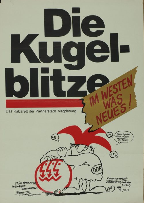 Die Kugelblitze (Beteiligte Körperschaft), Im Westen was Neues!, 1989