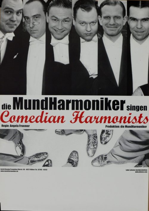 Mundharmoniker (Beteiligte Körperschaft), Die Mundharmoniker singen Comedian Harmonists, ca./ c. 2000