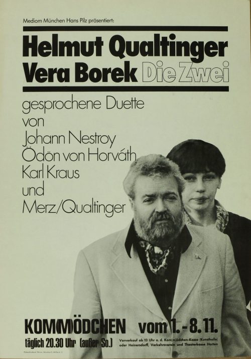 Helmut Qualtinger (Beteiligte Person), Die Zwei - Gesprochene Duette, 1976