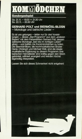 Monologe und Bairische Lieder