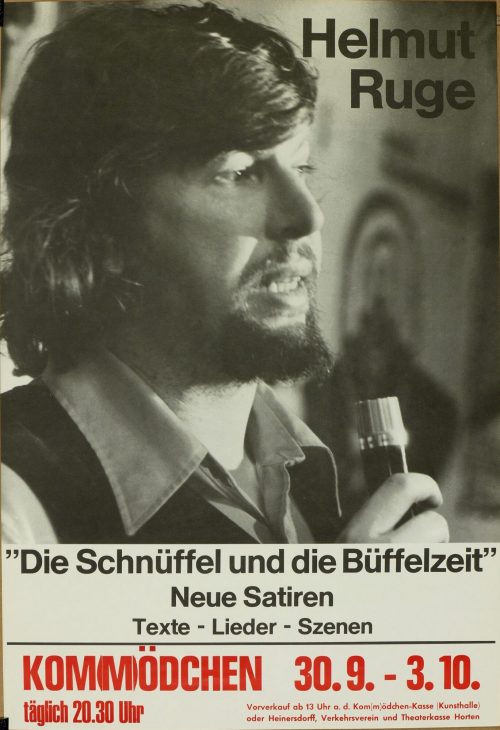 Helmut Ruge (Beteiligte Person), Der Schnüffel und die Büffelzeit, 1976