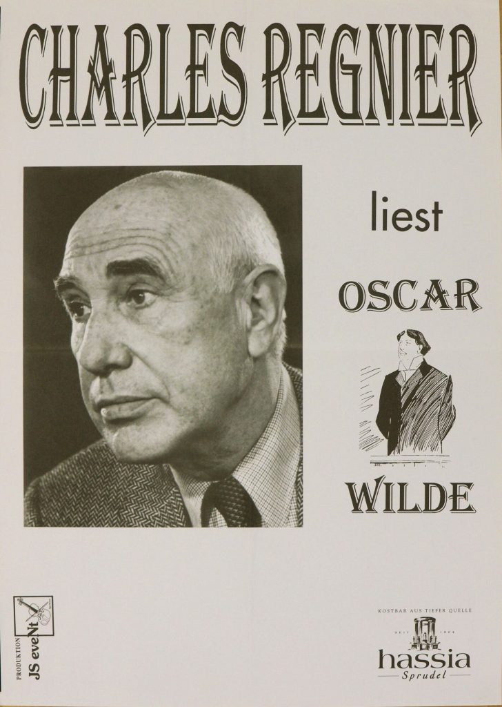 Charles Régnier liest Oscar Wilde