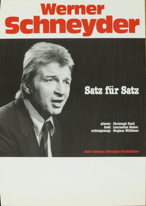 Werner Schneyder (Beteiligte Person), Satz für Satz, 1984