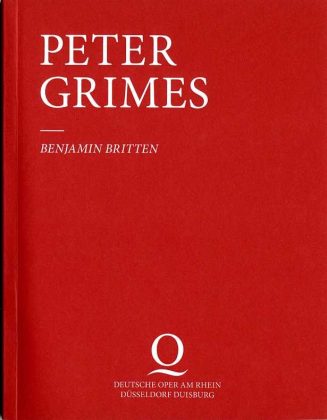 Programmheft "Peter Grimes" von Benjamin Britten 