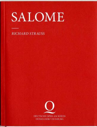 Programmheft zu "Salome" von Richard Strauss