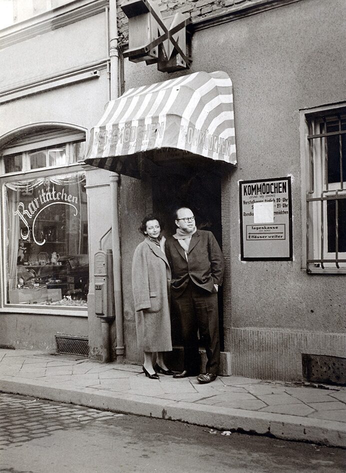 Lore und Kay Lorentz von dem Kom(m)ödchen in der Hunsrückenstraße