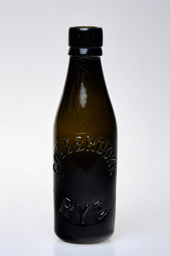 Ginger-Ale- oder Ginger-Beer-Pfandflasche für Colebrooke, Rye